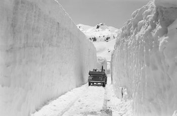 Metri di neve sulle Alpi